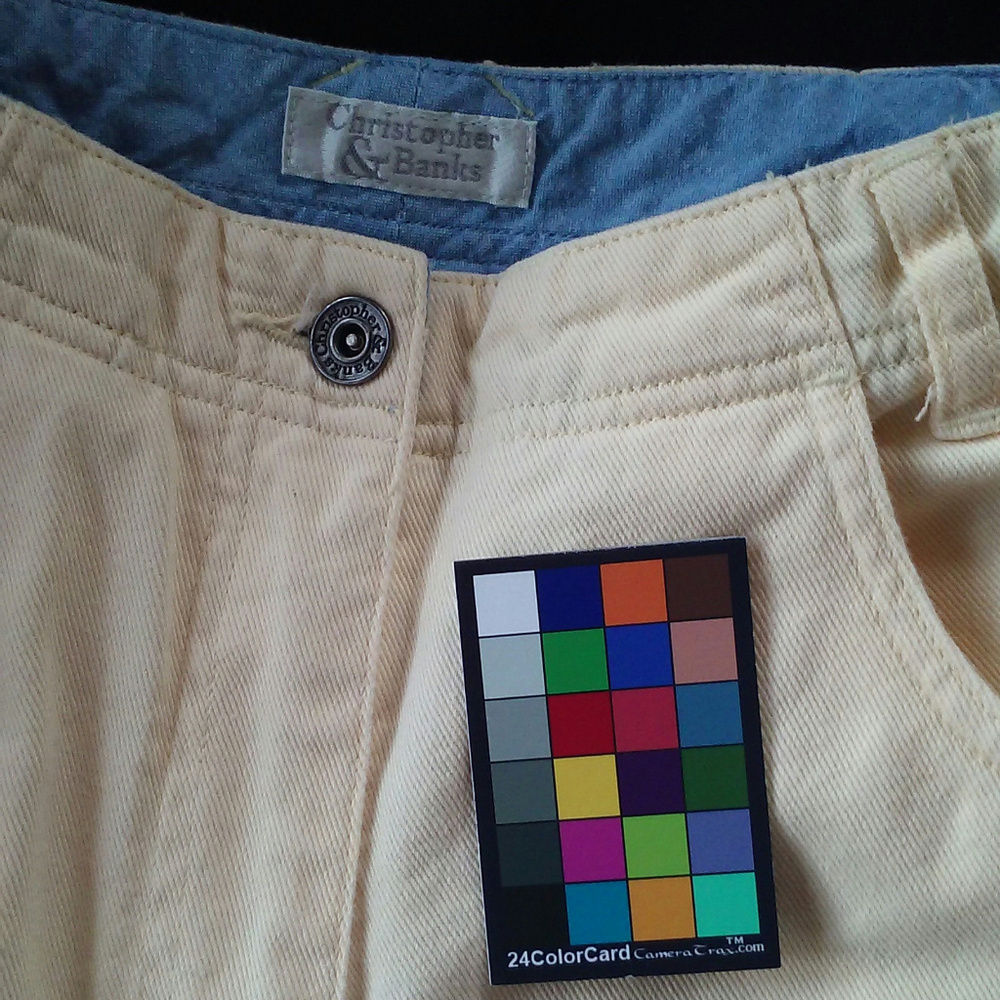 Christopher & Banks jeans Sz 8P Yellow Denim pants - Picture 3 of 8